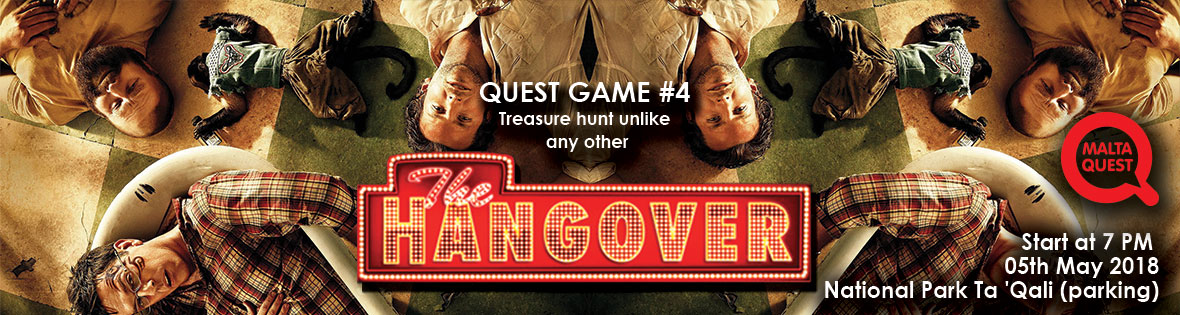 Malta Quest #4 "The Hangover" treasure hunt malta